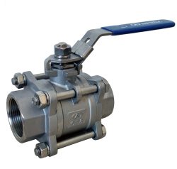 ProsesTedarik V-3T Paslanmaz Üç Parçalı Küresel Vana 3/4”