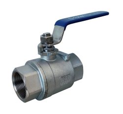 Paslanmaz Küresel Vana 3/4” 2 Parçalı AISI316 Pn63