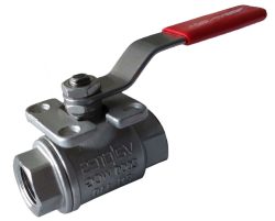 VALPRES Aktüatör Takılabilir İki Parçalı Paslanmaz Çelik Küresel Vana 3/8” Pn25