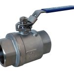 ProsesTedarik V-2T Paslanmaz İki Parçalı Küresel Vana 3/8''