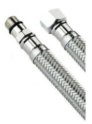 Paslanmaz Çelik Batarya Flexi Hortum 3/8” 70cm