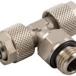 Aignep Pnömatik Sıkmalı Döner Orta Bacak TE 1/4'' Ø10mm