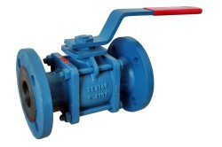 VALFTEK Tam Geçişli 3 Parçalı Küresel Vana DN40 PN40﻿
