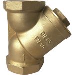 ASEL Pirinç Pislik Tutucu Filtre PN16 1 1/4''