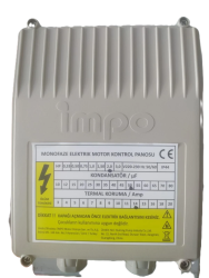 İMPO M18B Dalgıç Pompa Kontrol Panosu 1 HP