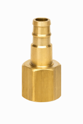 Sarı Pirinç Quick Kaplin Dişi Uç 26 Serisi 1/2”