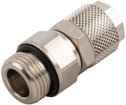 AIGNEP 1015 Sıkmalı Metal Döner Rakor Ø6mm X 1/4”