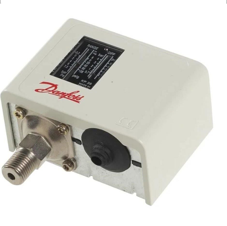 Danfoss KP35 Basınç Presostatı; 0.2–7.5 bar 1/4''