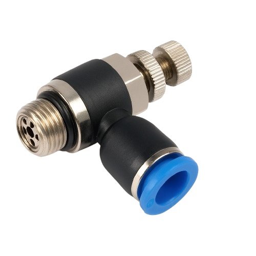 MAXTOR Pnömatik Hız Ayar Dirsek 6mm - M5