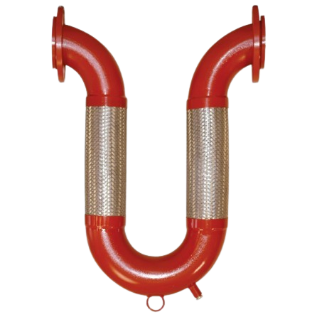ProsesTedarik Omega U-FLEX Yivli Dilatasyon Kompansatör 1'' 40mm