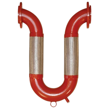 ProsesTedarik Omega U-FLEX Yivli Dilatasyon Kompansatör 4'' 40mm