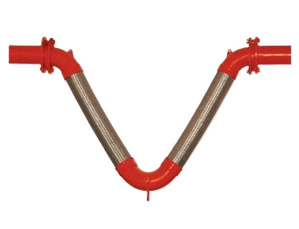 ProsesTedarik Omega V-Flex Yivli Dilatasyon Kompansatör 4''