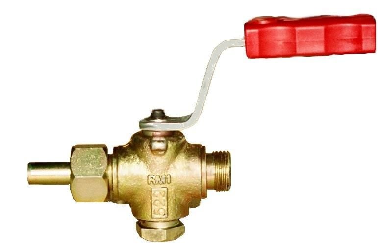 VALFTEK Üç Yollu Manometre Musluğu 1/2''